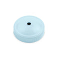 A Ice Blue Re-Play Straw Cup Lid Only - Ice Blue on a white background