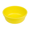 A Large Re-Play Bowl - Yellow - on a white background