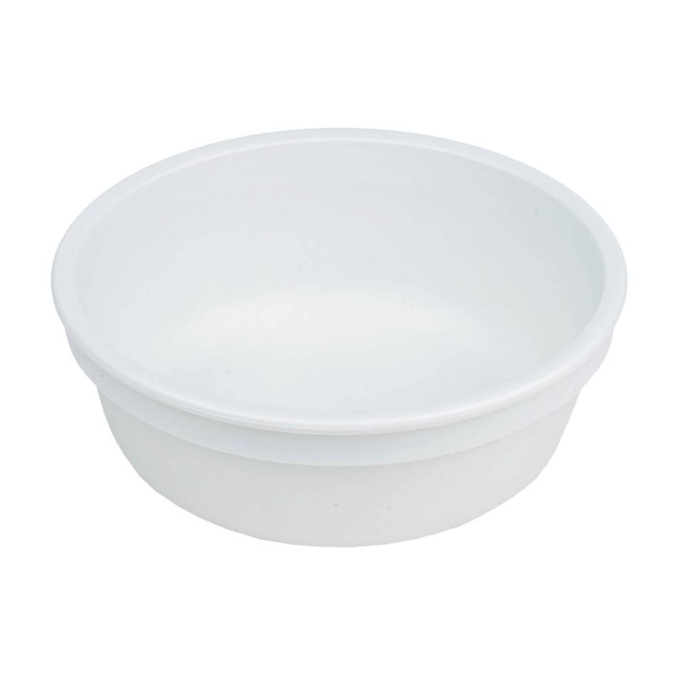 A Large Re-Play Bowl - White - on a white background