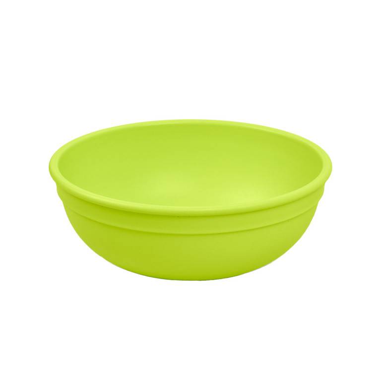 A Small Re-Play Bowl - Lime - on a white background