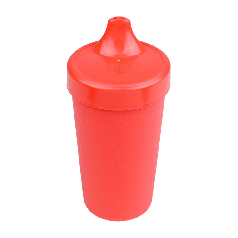 A Red Re-Play No-Spill Sippy Cup - Red on a white background