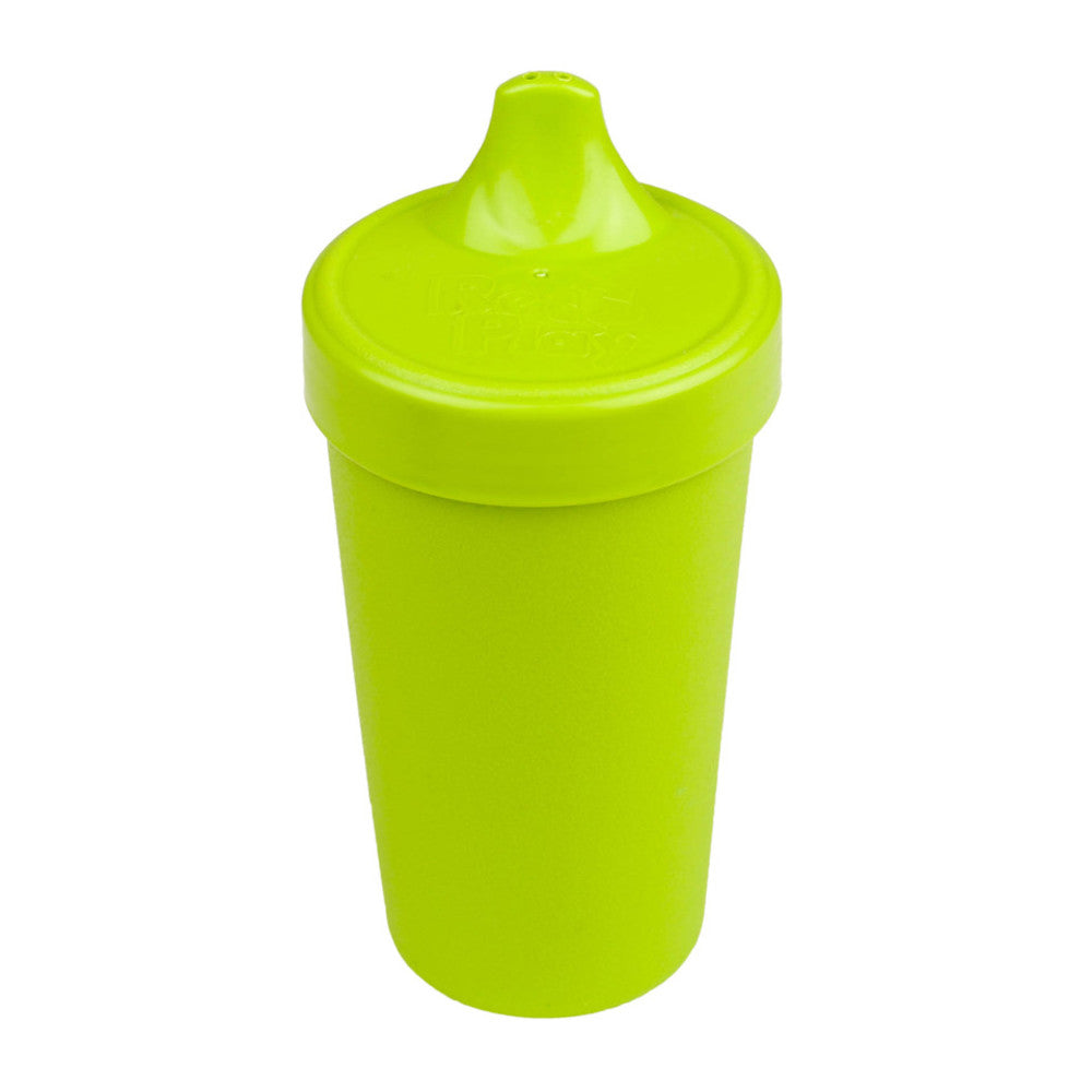 A Lime Green Re-Play No-Spill Sippy Cup - Lime Green on a white background