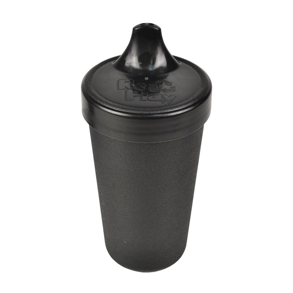 A Black Re-Play No-Spill Sippy Cup - Black on a white background