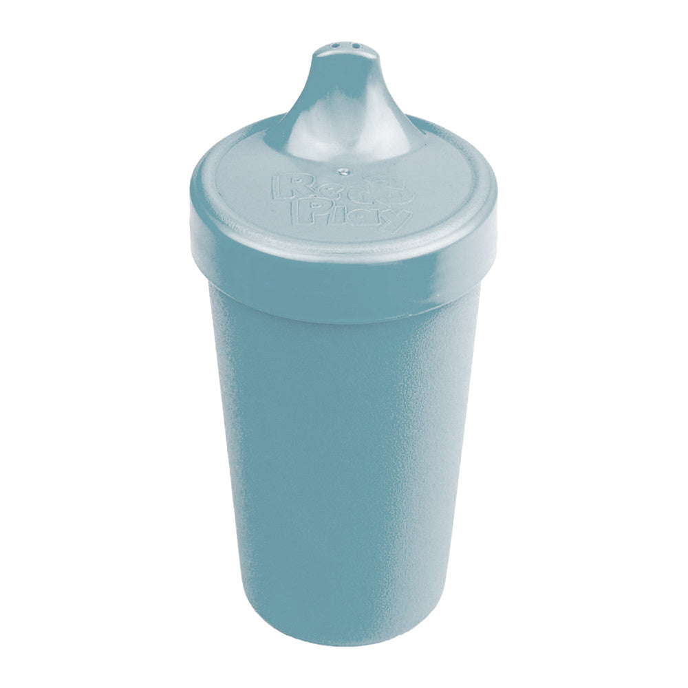 A Grey Re-Play No-Spill Sippy Cup - Grey on a white background
