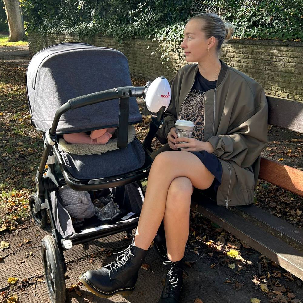 Rockit Portable Stroller Rocker - V2 Rechargeable Version
