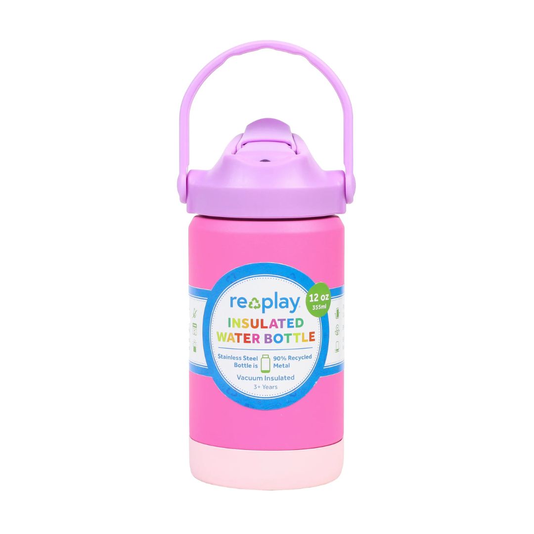 A  Re-Play Insulated Water Bottle - Princess on a white background