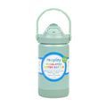 A  Re-Play Insulated Water Bottle - Sage on a white background