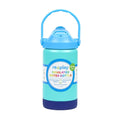 A  Re-Play Insulated Water Bottle - True Blue on a white background