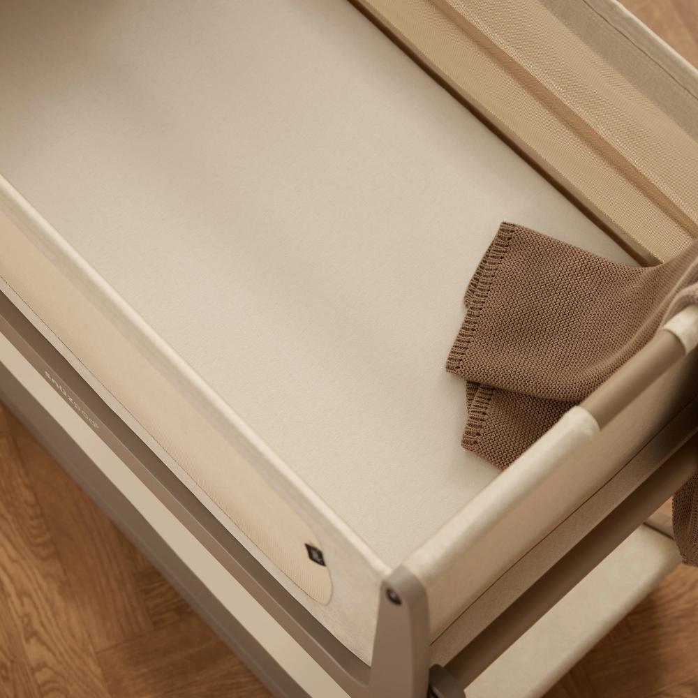 SnuzPod5 Fitted Sheets 2pk - Cashmere