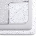 SnuzPod 3 Piece Bedding Set - Grey Spots