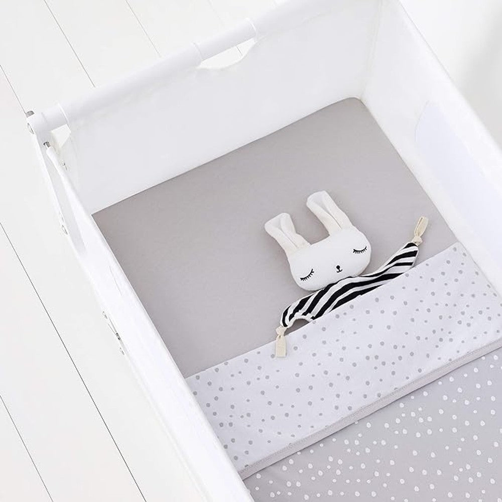 SnuzPod 3 Piece Bedding Set - Grey Spots