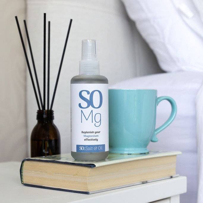 Mg Magnesium Oil Spray Glass Bottle 150g