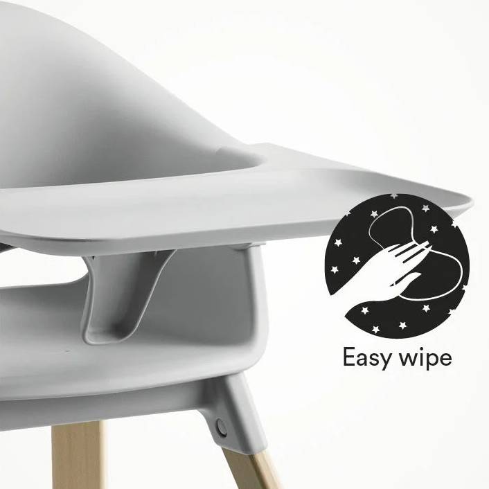 Clikk High Chair - White