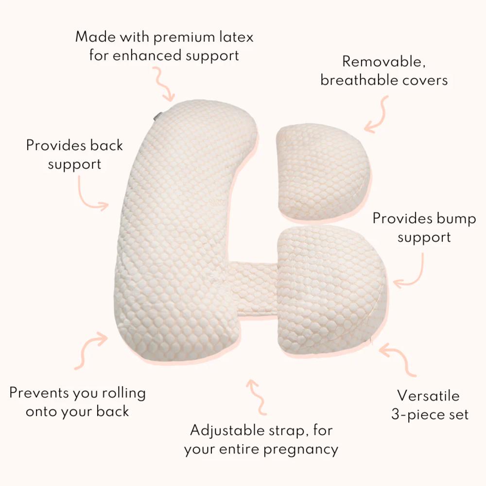 Pregnancy Pillow - Nude (Baby Pink)