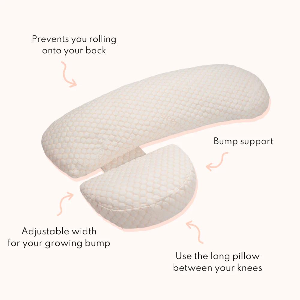 Pregnancy Pillow - Nude (Baby Pink)