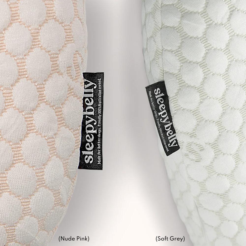 Pregnancy Pillow - Linen (Soft Grey)