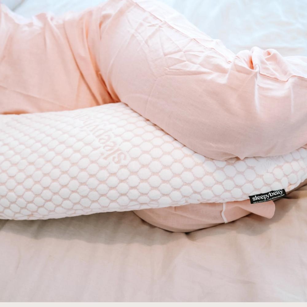 Pregnancy Pillow - Linen (Soft Grey)
