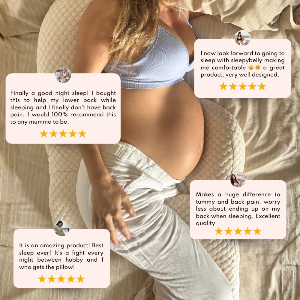 Pregnancy Pillow - Nude (Baby Pink)