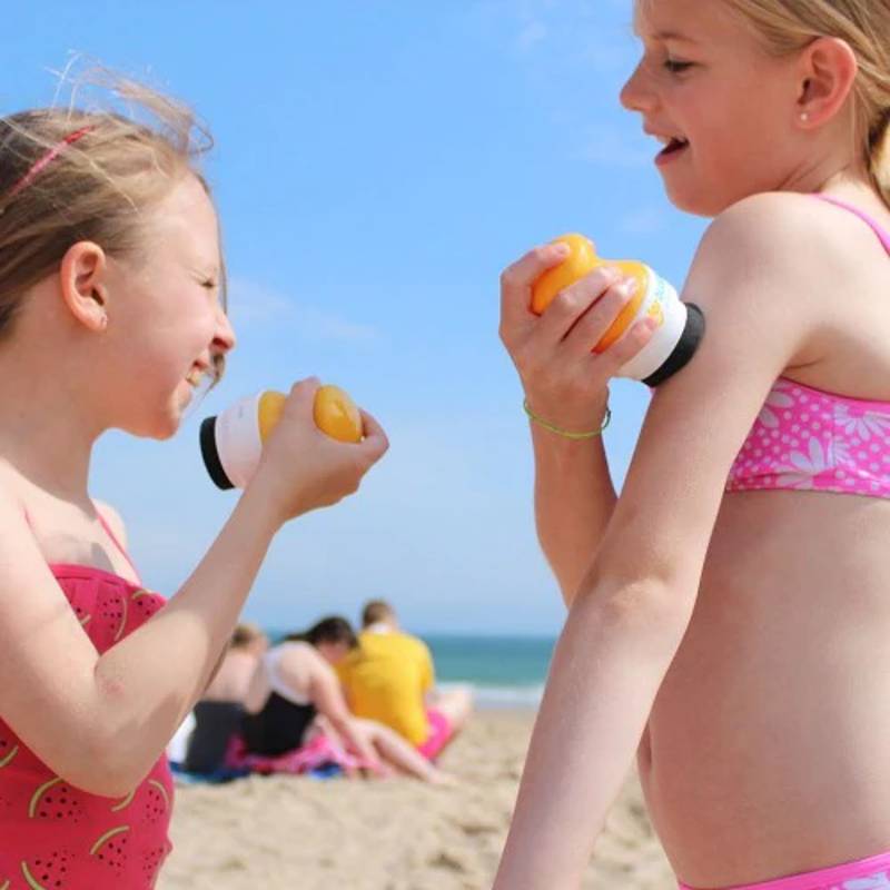 Single Sunscreen Applicator - Full Pink