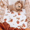 Bassinet Sheet / Change Pad Cover - Lion