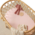 Bassinet Sheet / Change Pad Cover - Baby Pink
