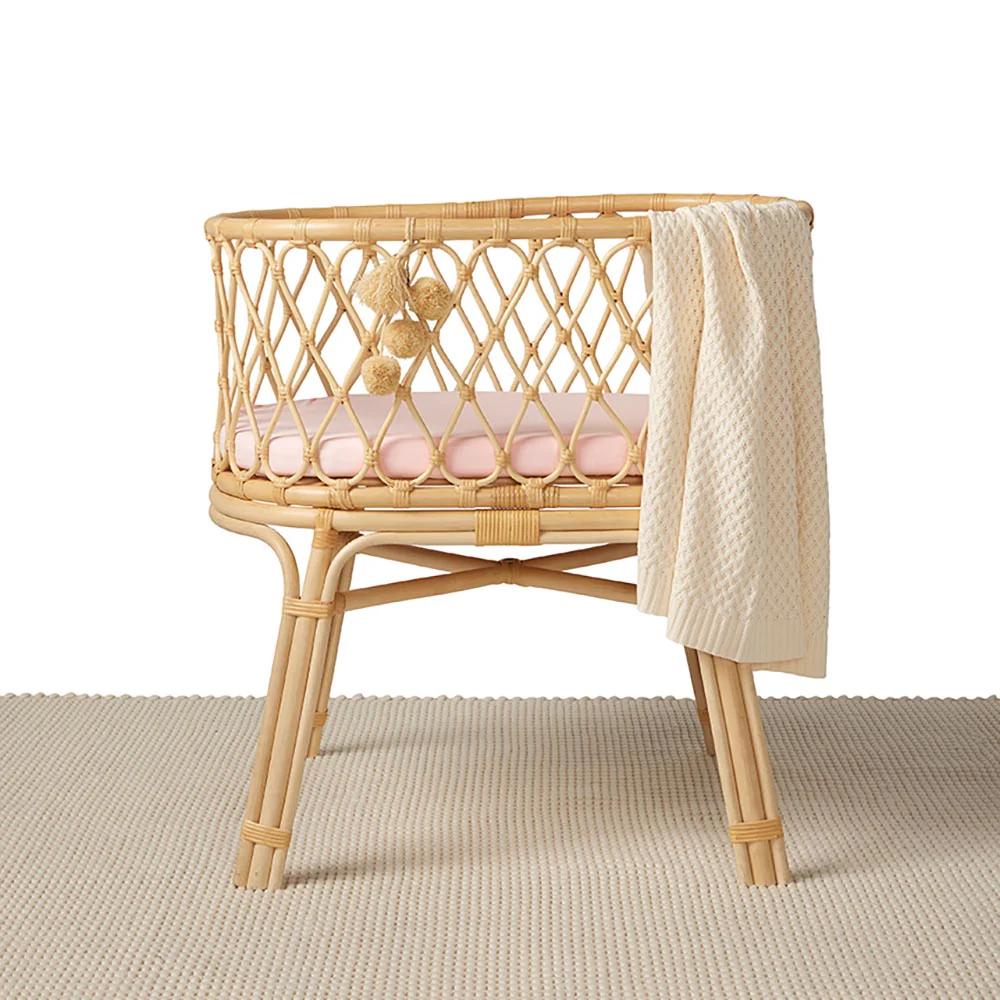 Bassinet Sheet / Change Pad Cover - Baby Pink