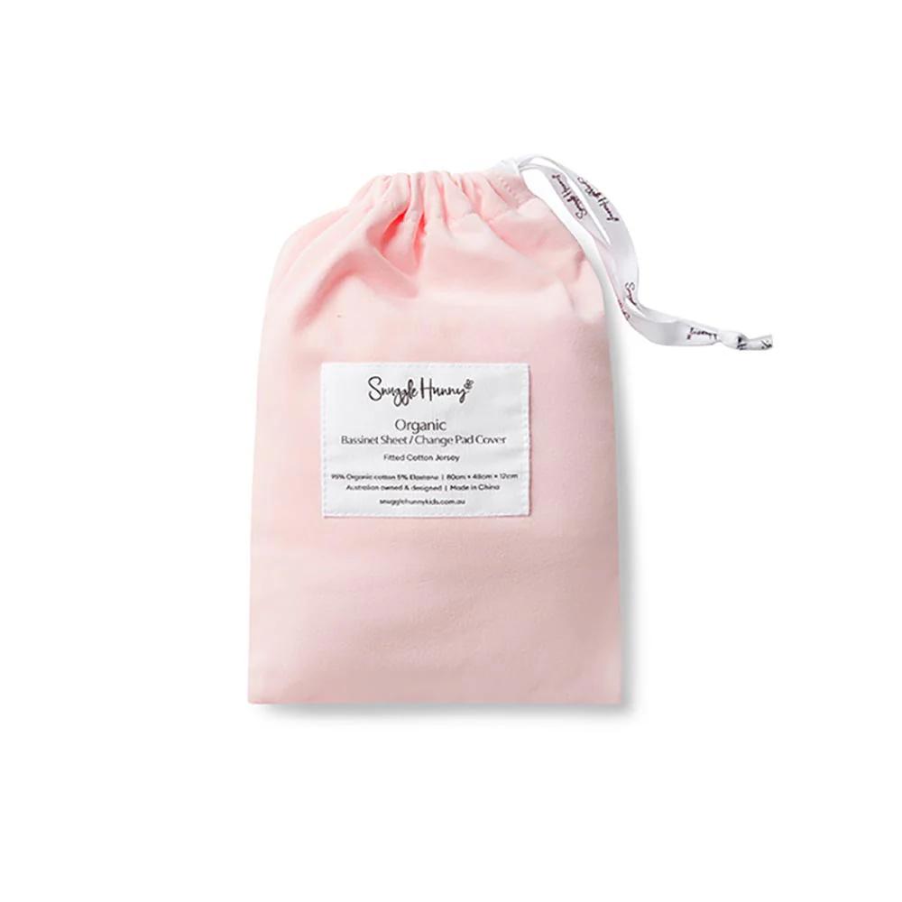 Bassinet Sheet / Change Pad Cover - Baby Pink