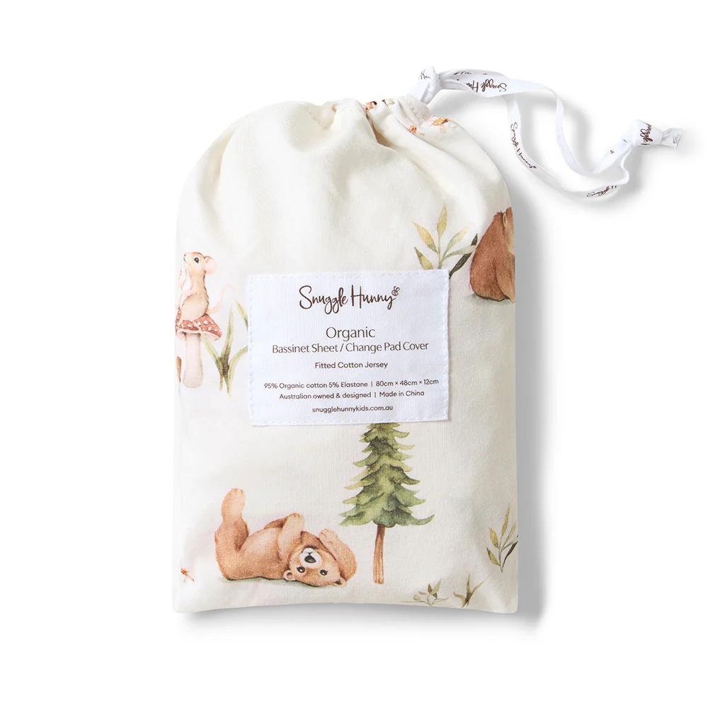 Bassinet Sheet / Change Pad Cover - Bears