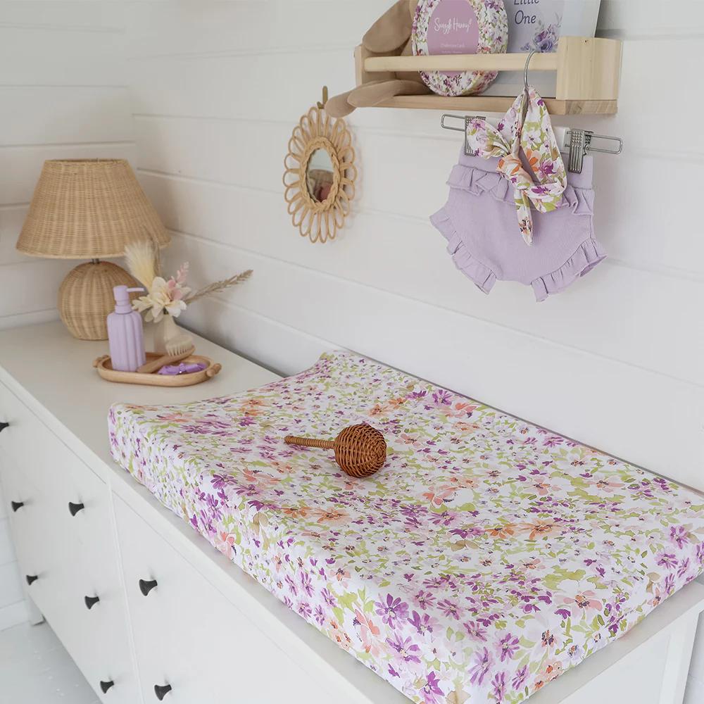 Bassinet Sheet / Change Pad Cover - Isla