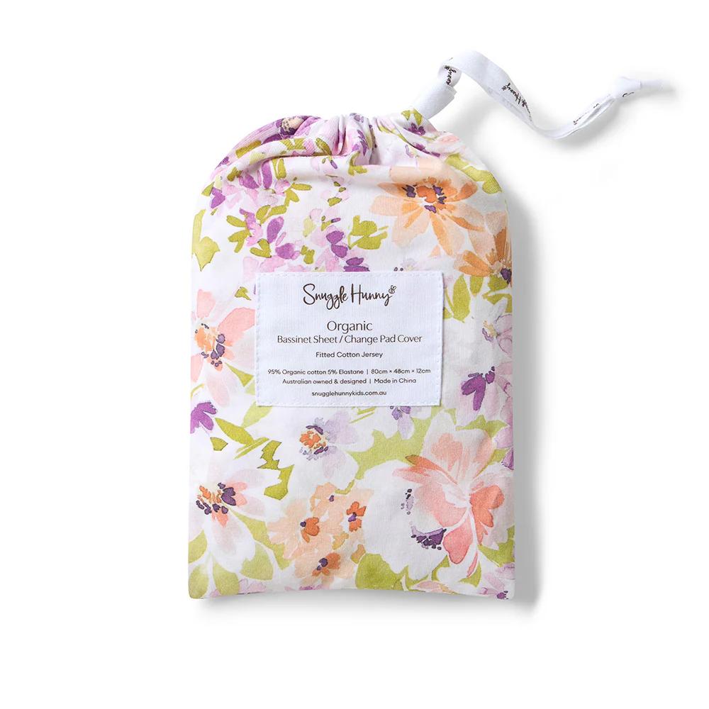 Bassinet Sheet / Change Pad Cover - Isla