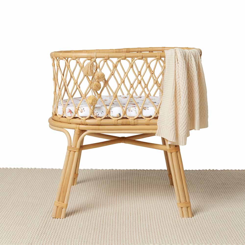 Bassinet Sheet / Change Pad Cover - Pony Pals