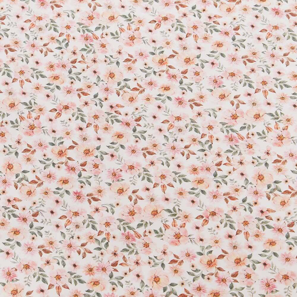 Bassinet Sheet / Change Pad Cover - Spring Floral