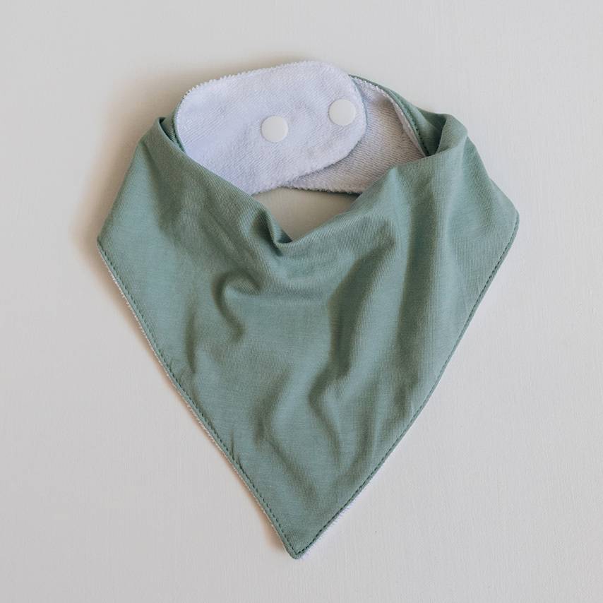 Kids Dribble Bib - Sage