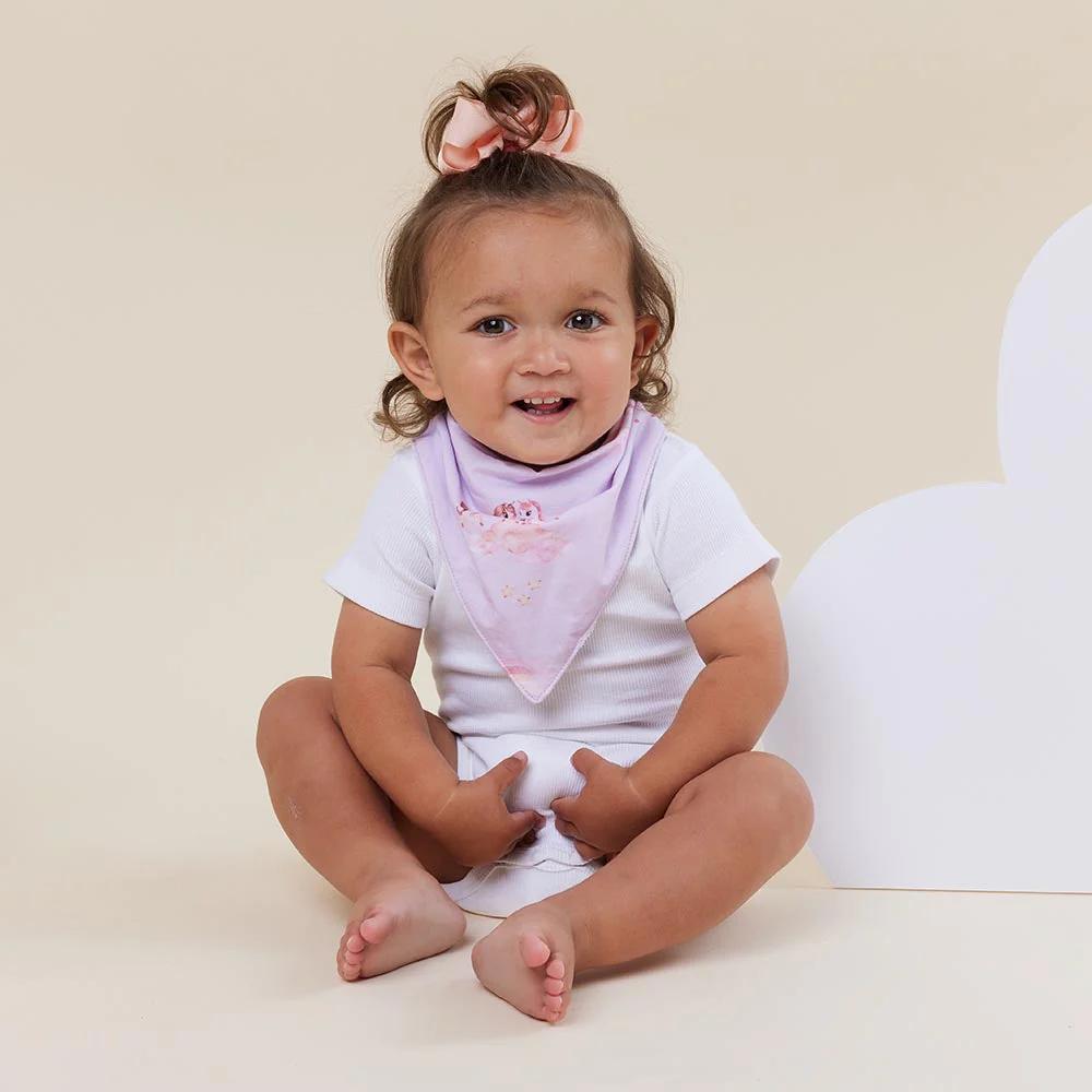 Kids Dribble Bib - Unicorn
