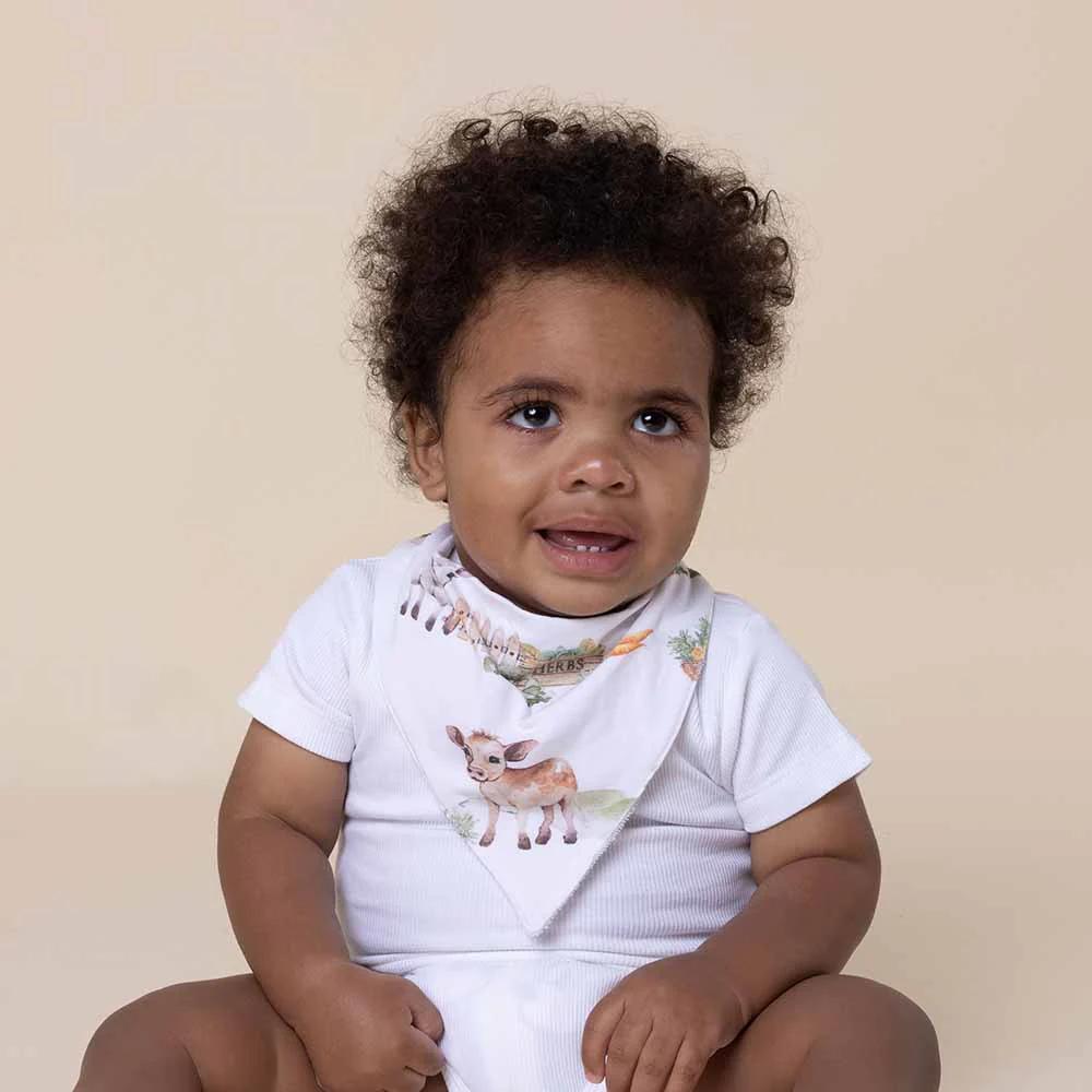 Kids Dribble Bib - Farm