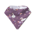 Kids Dribble Bib - Midnight Swan
