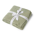 Diamond Knit Baby Blanket - Dewkist