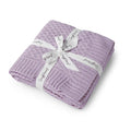 Diamond Knit Baby Blanket - Lavender