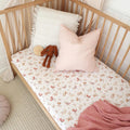 Fitted Cot Sheet - Butterfly