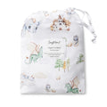 Snuggle Hunny Fitted Cot Sheet - Dragon