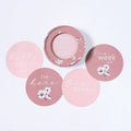 Reversible Milestone Cards - Daisy & Musk Pink