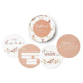 Reversible Milestone Cards - Butterfly & Pink Sand