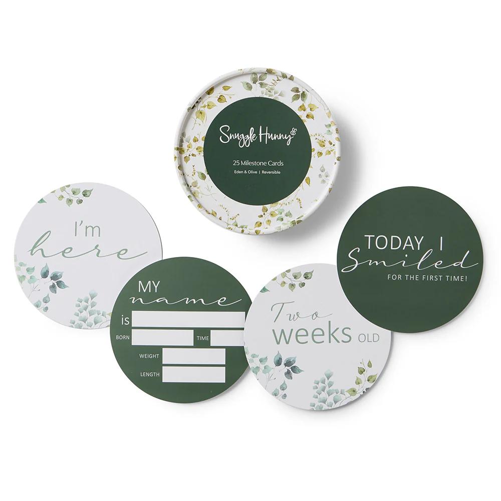 Reversible Milestone Cards - Eden & Olive
