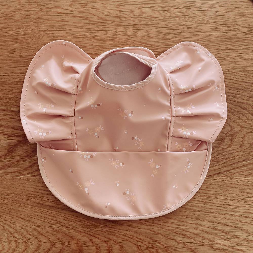 Snuggle Bib with Frill - Daisy