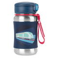 Spark Style Stainless Steel Straw Bottle - Train