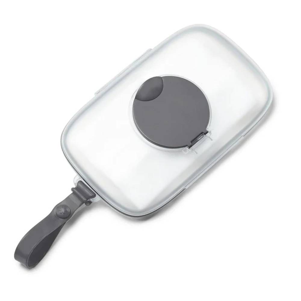 Grab & Go Perfect Snug Seal Wipes Case - Grey