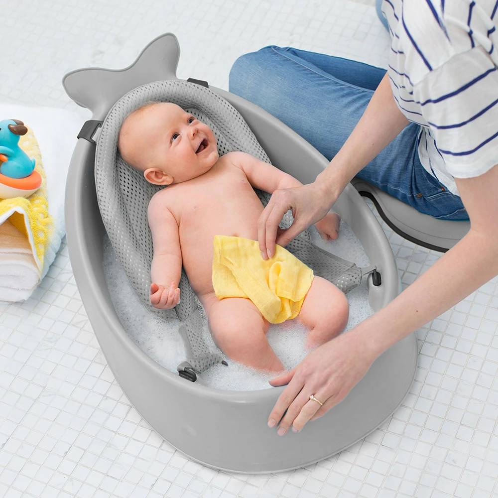 Moby Smart Sling 3 Stage Bath - Grey