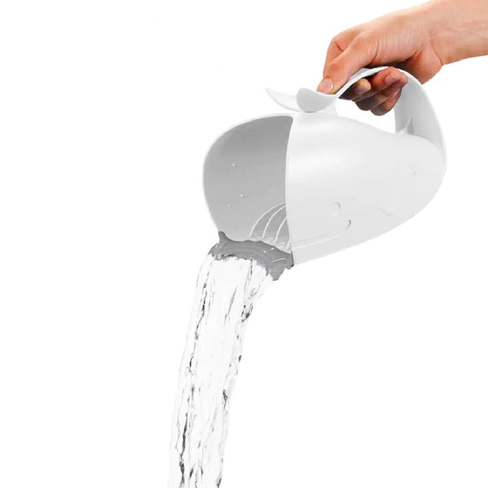 Moby Waterfall Bath Rinser - White