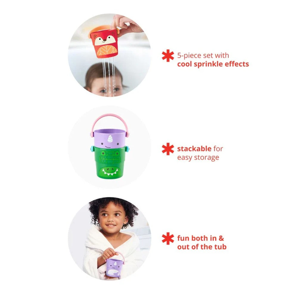 Zoo Stack & Pour Buckets