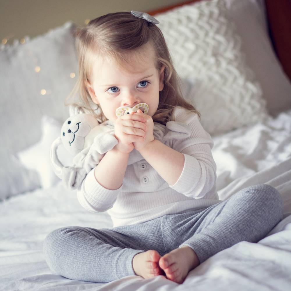 Bunny Sleepy Tot Comforter - Grey